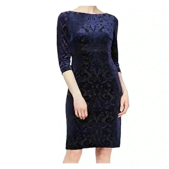 S.L. Fashions Women's Lace Sequin dress - Picture 1 of 2